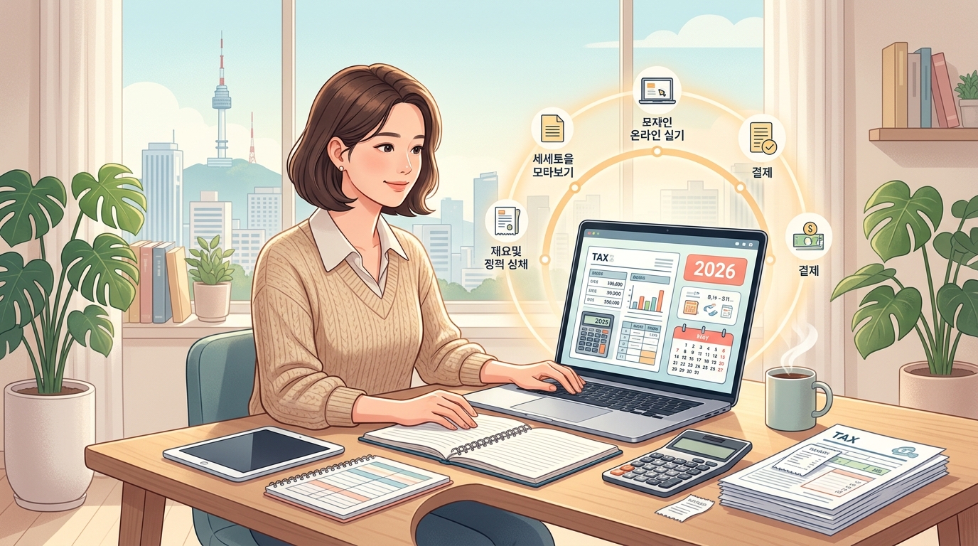 2026 종합소득세 신고기간 신고방법 완벽 가이드 | Stay Pick Korea