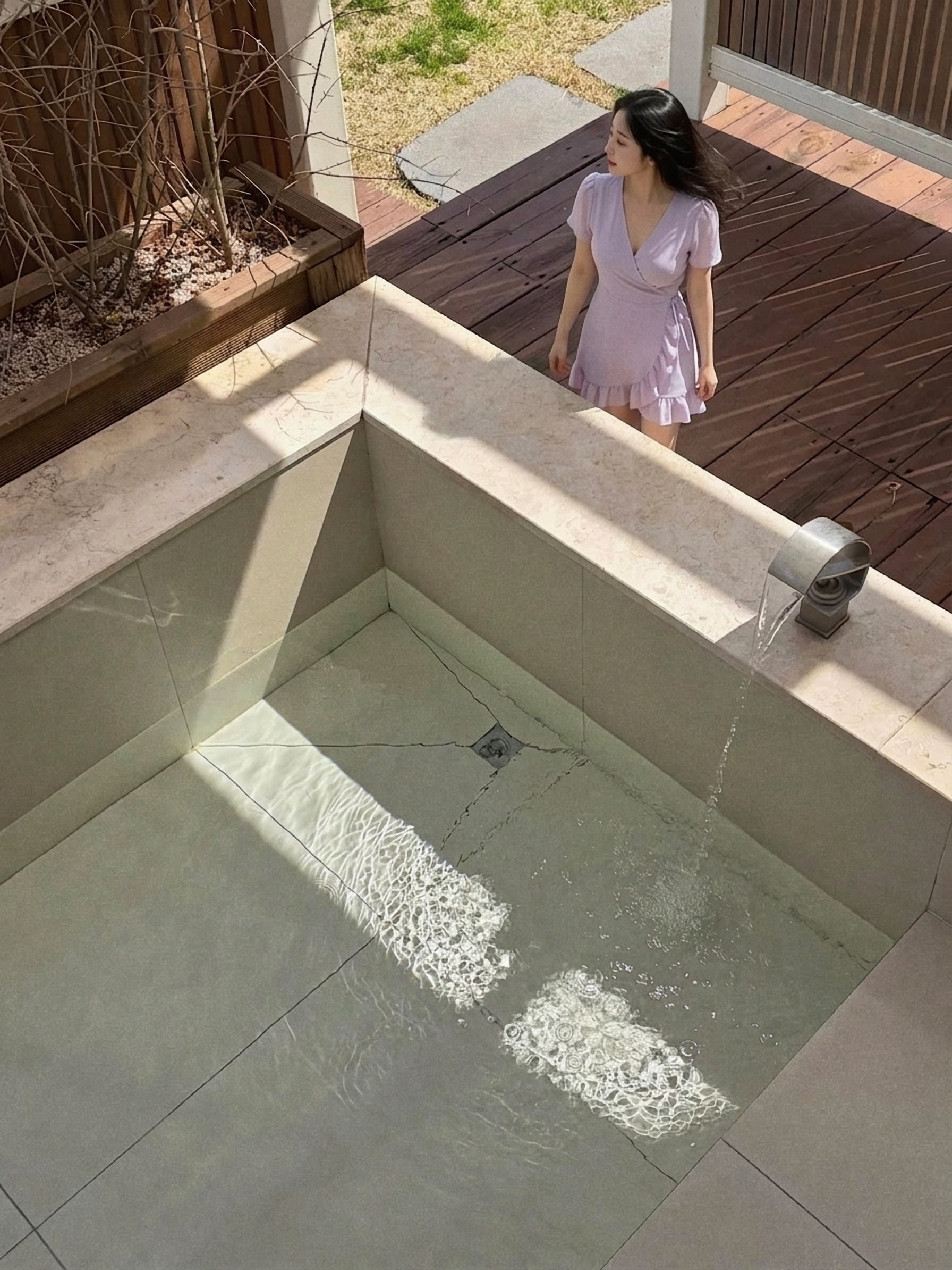 济州岛宠物友好民宿 Jeju Aegi：带毛小孩泡露天浴缸，享受海景疗愈！🐶🌊